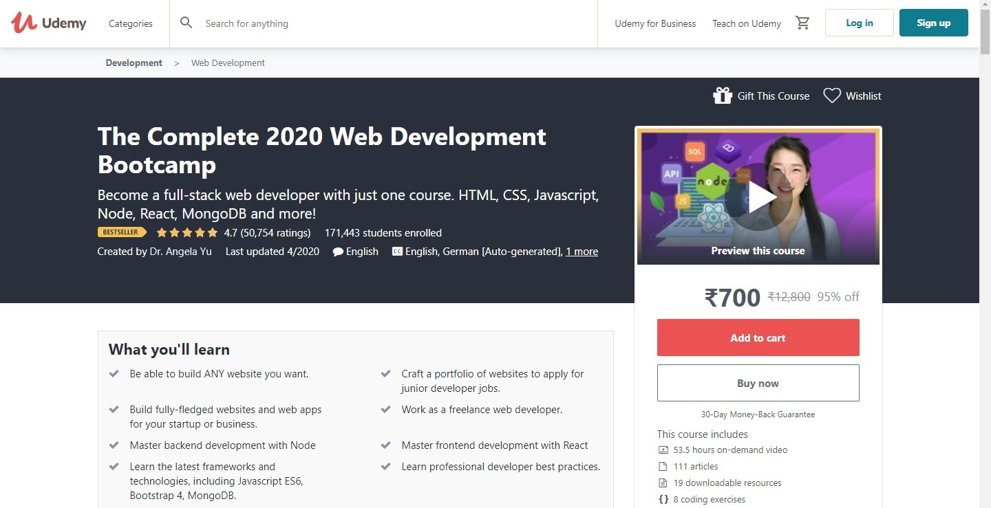 Best Courses on Udemy 