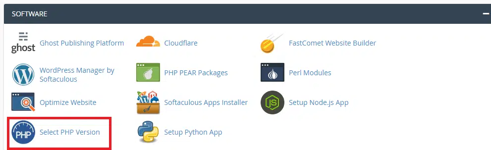 cPanel PHP
