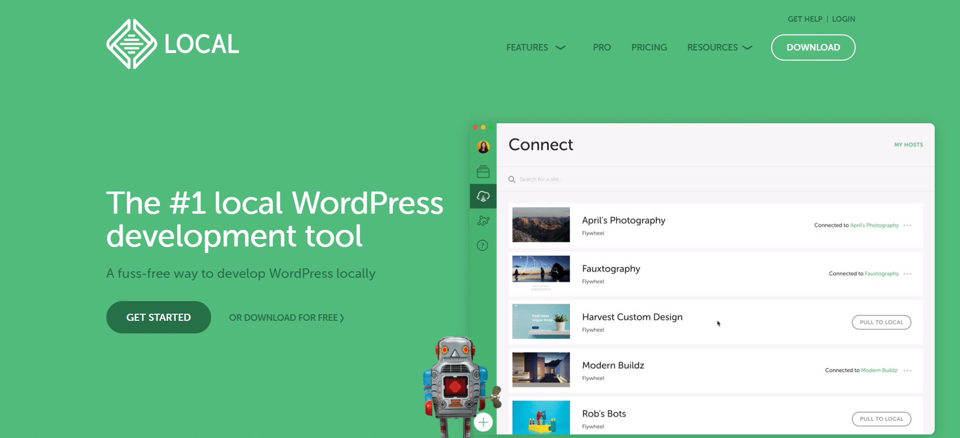 localwp by flywheel - best local development tools available for wordpress